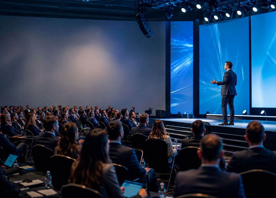 Convenciones de ventas que alinean, motivan y conectan equipos comerciales.