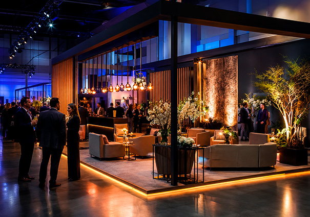 Escenografía, stands y ambientación
