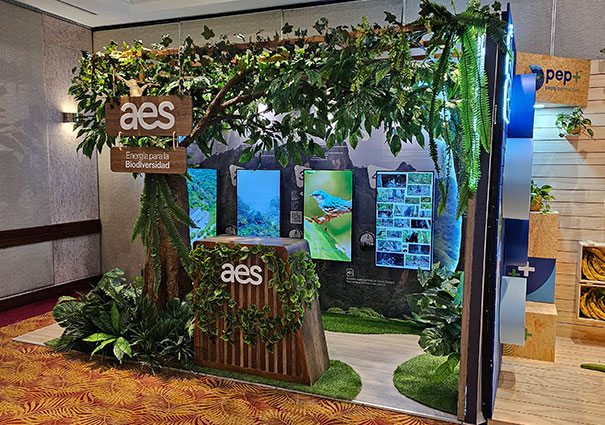 Escenografía, stands y ambientación